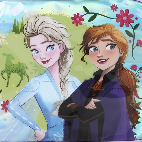 Disney Frozen Elsa and Anna Insulated Character Lunchbox (Frozen Elsa and Anna Blue)