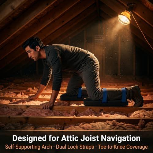 Attic Crawling Knee Pads