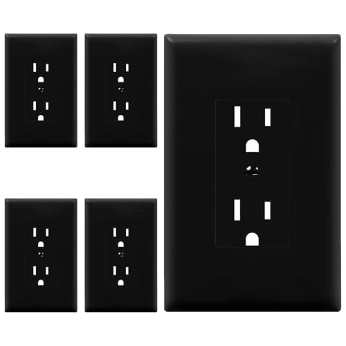 Mid Size Decorative Duplex Outlet Covers Wall Plate