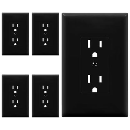 Mid Size Decorative Duplex Outlet Covers Wall Plate