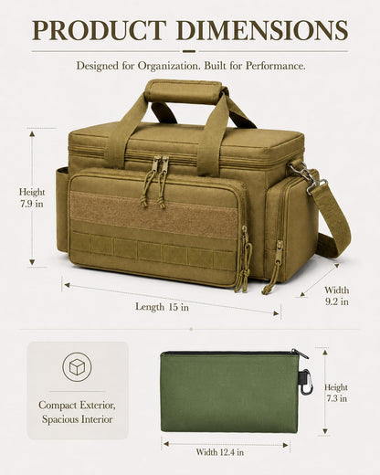 15 Inch Tool Bag Multi (khaki)