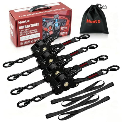Retractable Ratchet Straps