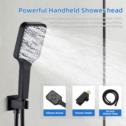 Shower Faucet Set With Handheld Shower Head