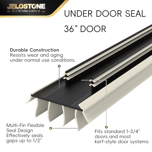 2 Pack 36" Kerf Door Bottom Seal Replacement