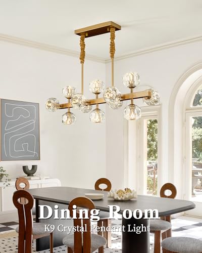 Glass Globe Sputnik Chandelier