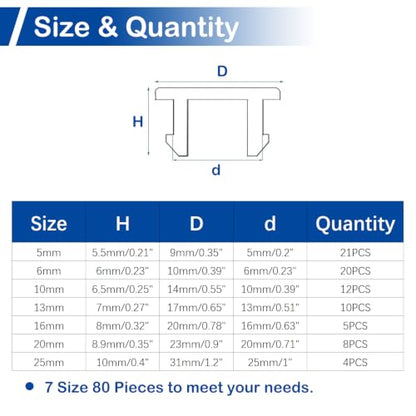 Rubber Plug Box of Round Hole Silicone Tool