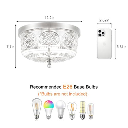Vintage Flush Mount Ceiling Light