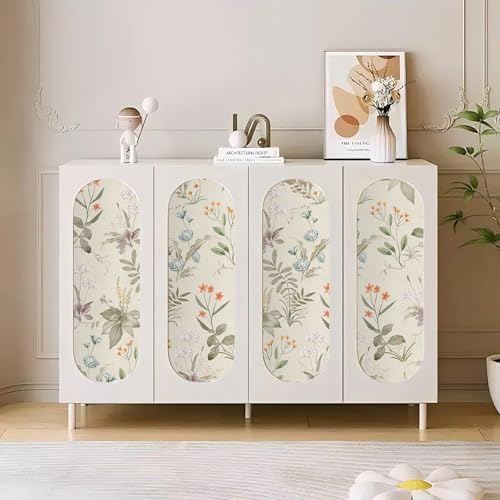 Peel and Stick Wallpaper Black Floral Self Adhesive Vinyl Wallpaper Waterproof Vintage Decor Wallcovering for Bedroom