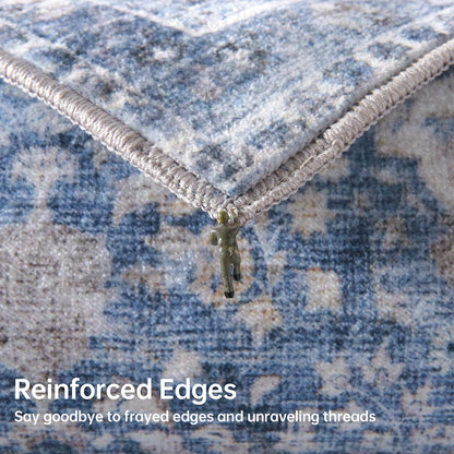 6x9 Area Rugs (Blue / 6' x 9' (Rectangular))