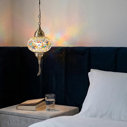 Turkish Moroccan Mosaic Pendant Light