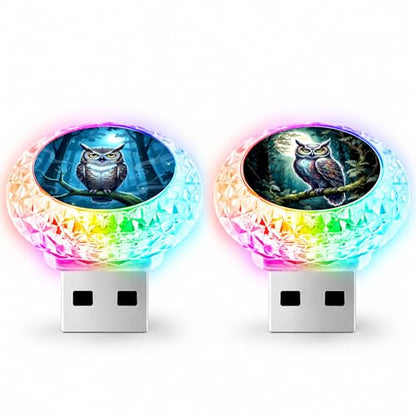 USB LED Car Interior Atmosphere Lamp