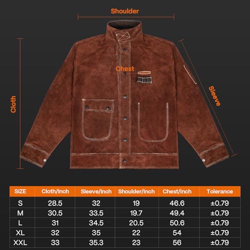 Leather Welding Jacket