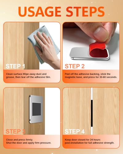 Magnetic Cabinet Door Catch Latches