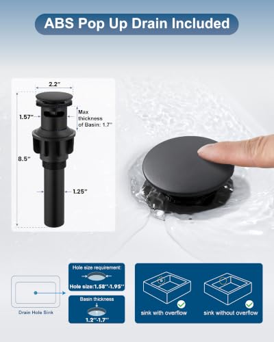 3 Hole Bathroom Faucet