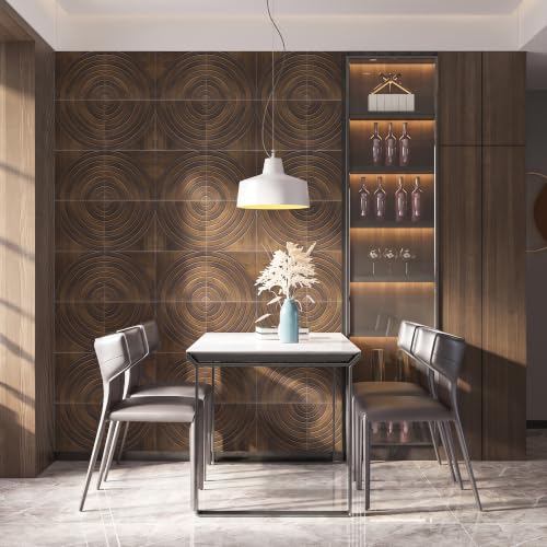 16 Pack Acoustic Wall Panels (Walnut)