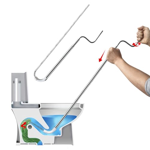 Telescopic 304 Stainless Steel Toilet Drain unclogger
