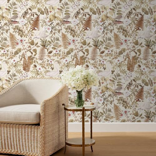Wallpaper Peel and Stick Removable Renter Friendly Contact Paper Flower wall murals for Home Decor