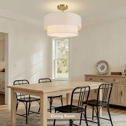 16.5'' Semi Flush Mount Ceiling Light