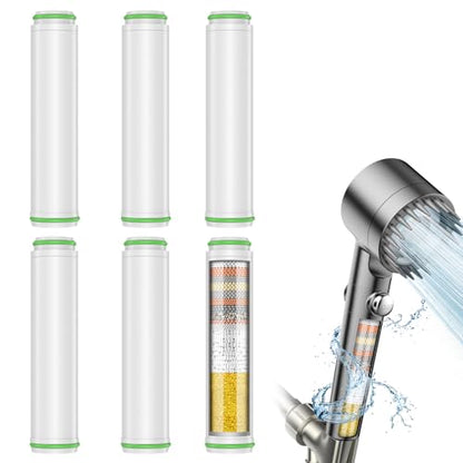 Replacement Filters Compatible With PWERAN Handheld Shower Head