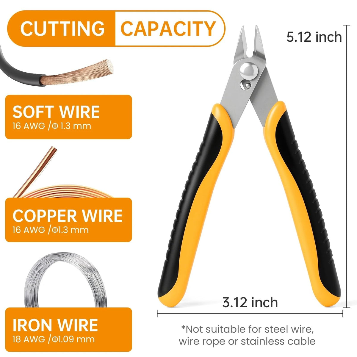 Micro Wire Cutters Pliers Precision Side Cutting Pliers for Jewelry Making