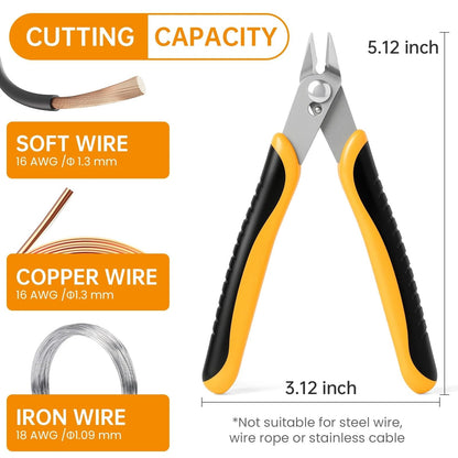 Micro Wire Cutters Pliers Precision Side Cutting Pliers for Jewelry Making