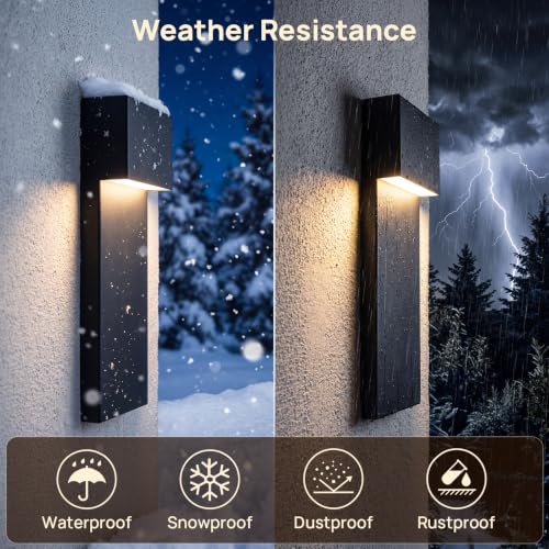 Modern LED Outdoor Wall Sconce