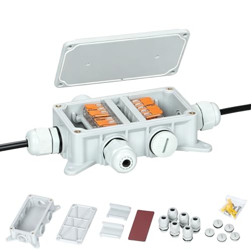 IP65 Waterproof Junction Box for WAGO 221 Lever Nuts