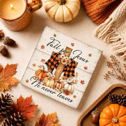 Fall Decorations for Home Wood Sign Fall Decor Shelf Decor