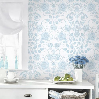 Floral Peel and Stick Wallpaper Flower Wallpaper Farmhouse Removable Waterproof