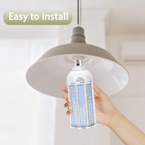 LED Corn Cob Daylight 5000K LED Corn Light for Garage Workshop Warehouse