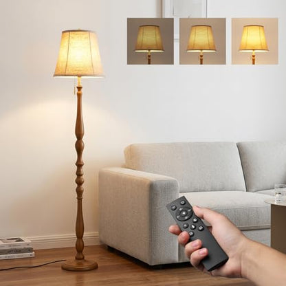 Wood Floor Lamp for Living Room