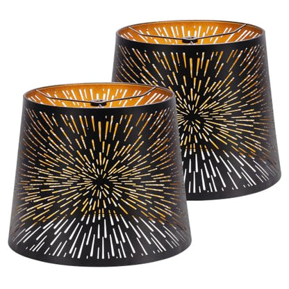 Metal LampShade 7.9x9.8x7.9 inch Set of 2