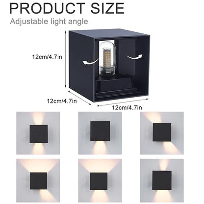 2 Pack LED Wall Sconces