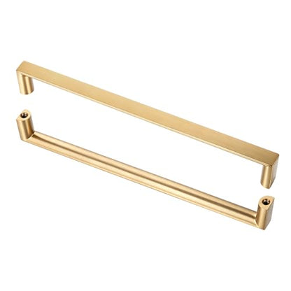 10 Pack Cabinet Pulls Brass Drawer Handles for Kitchen Cabinets