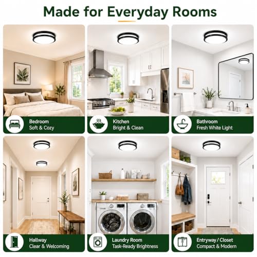 Dimmable LED Ceiling Light Fixtures Super Bright