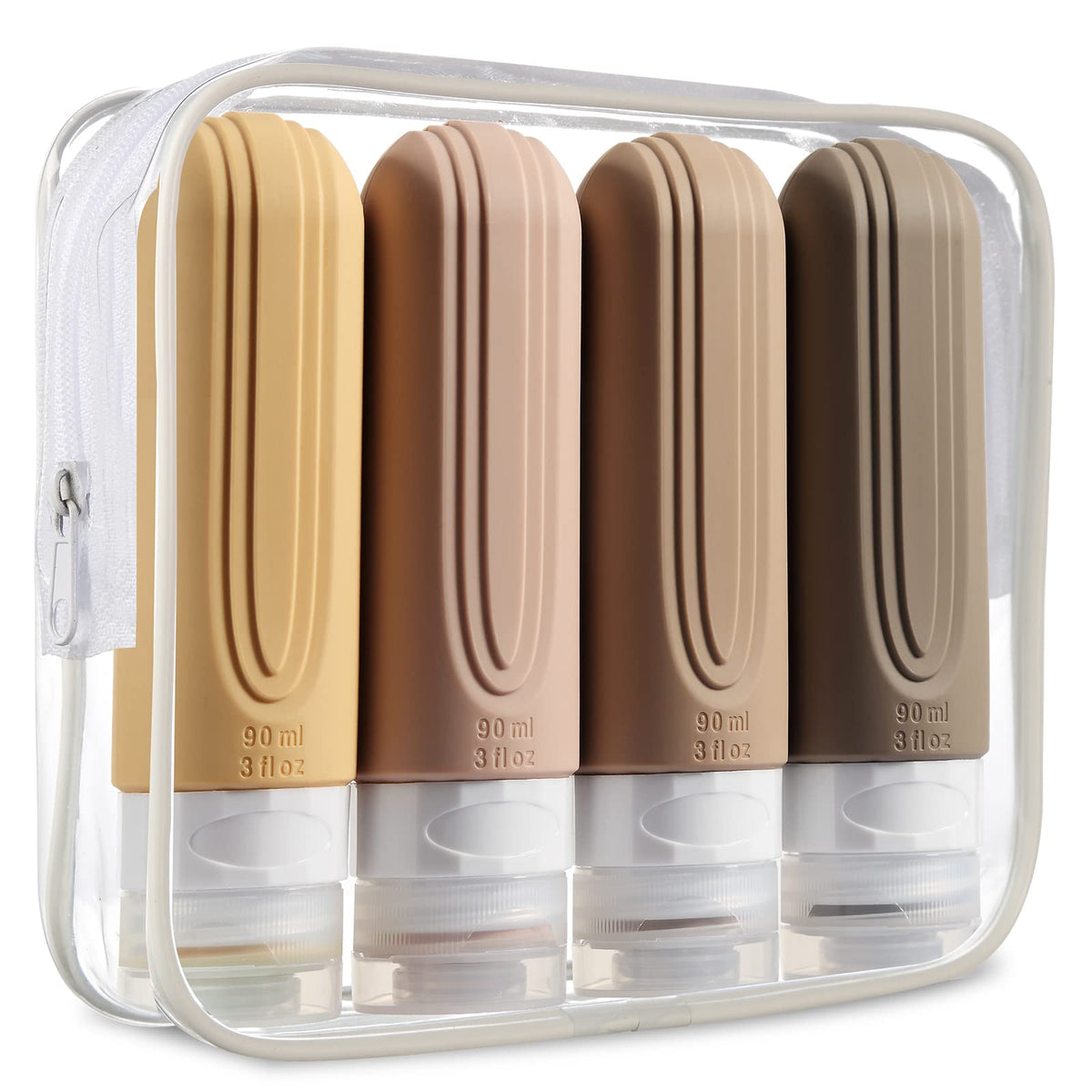 Travel Bottles for Toiletries (Apr-3oz)