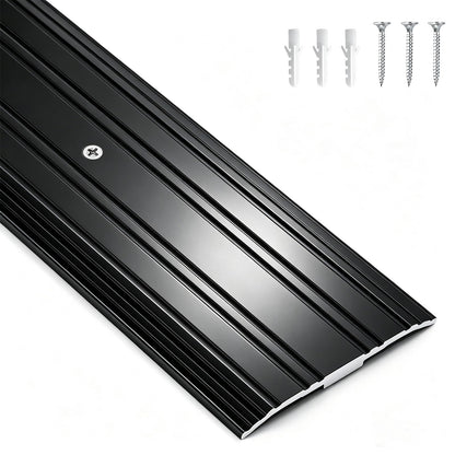 Sturdy Aluminum Door Threshold for Doorways (48''L x 3''W (1pcs) / Black)