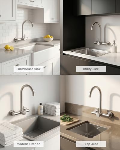 Wall Mount Kitchen Faucet