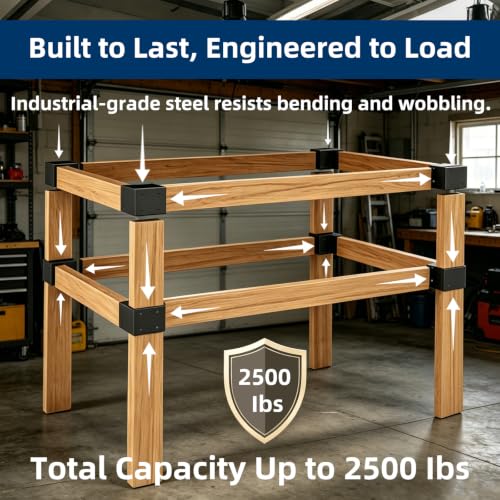 Heavy Duty Workbench Bracket Kit