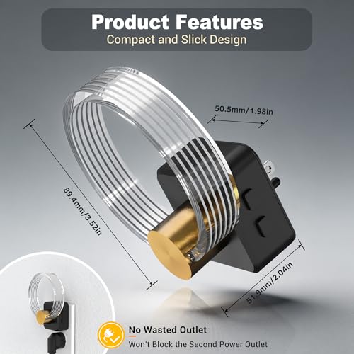 Night Light Flameless Candle Amber Night Lights Plug into Wall
