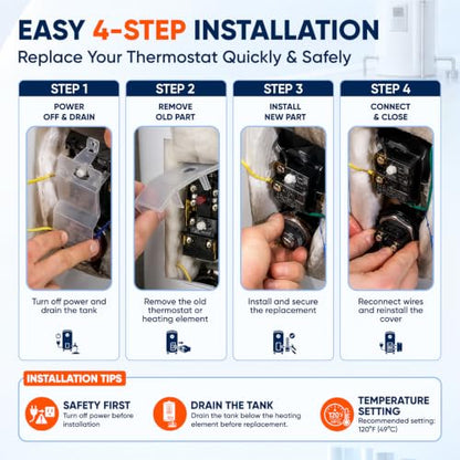 4500W 240V Water Heater Tune