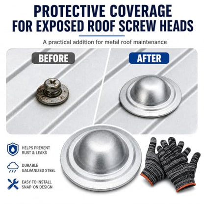 Galvanized Metal Roof Screw Caps