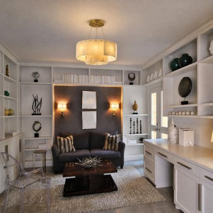 Alabaster Marble Chandelier Light Fixture