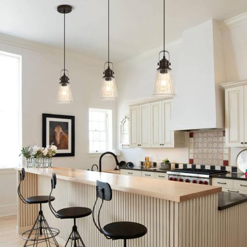 Glass Pendant Lights Kitchen Island