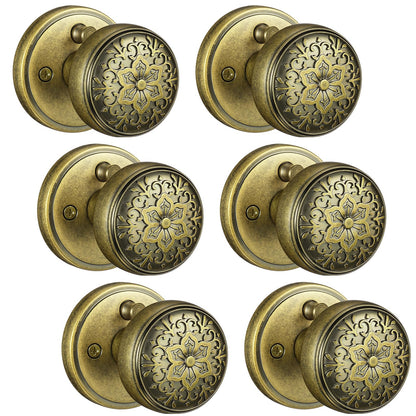 Aged Brass Door Knobs (Aged Brass)