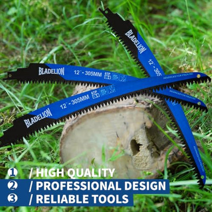 6TPI Japanese Teeth Wood Pruning Reciprocating Saw Blades