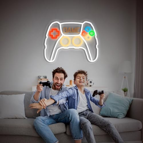 Gamer Neon Sign for Game Room Decor