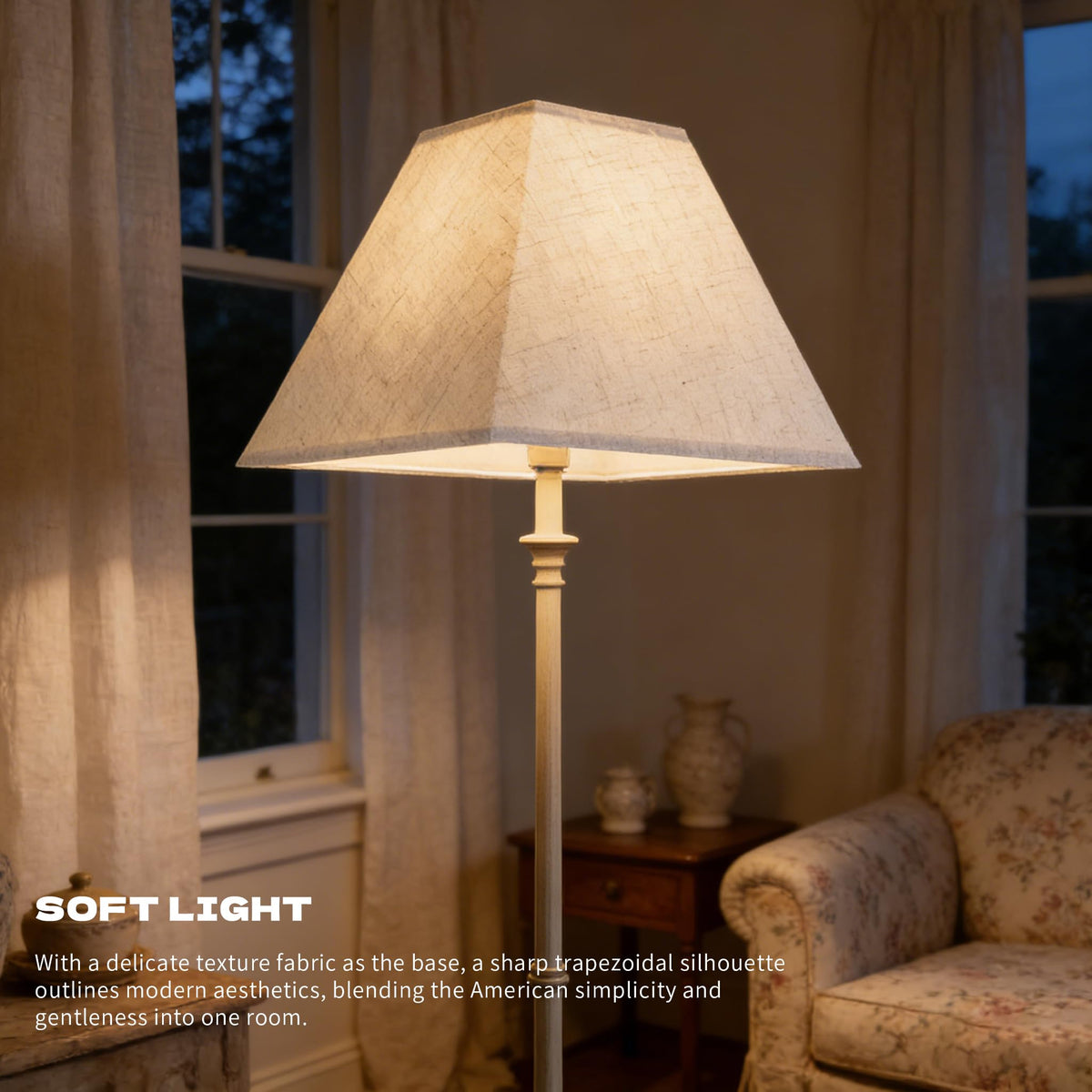 Beige Lamp Shades Set of 2 6" x 13" x 10" Bell Lampshade (Beige / 6*13*10in)
