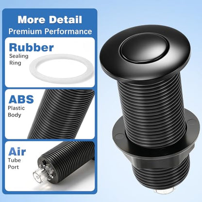 Garbage Disposal Air Switch Kit Dual Outlet