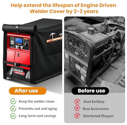 1200D Heavy Duty Engine Driven Welder Cover